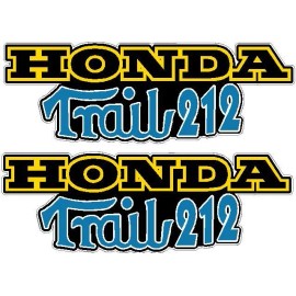 GFG Honda CT70 K4 Style  Custom "Trail 212" K4 decal set with "HRC" Side Badges