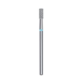 STALEKS PRO Expert Diamond Nail Drill Bit (Cylinder, Blue, 2.5mm Head / 6mm WP) – Medium Abrasiveness for Delicate Cuticle Polishing & Skin Processing in Hardware Manicure/Pedicure