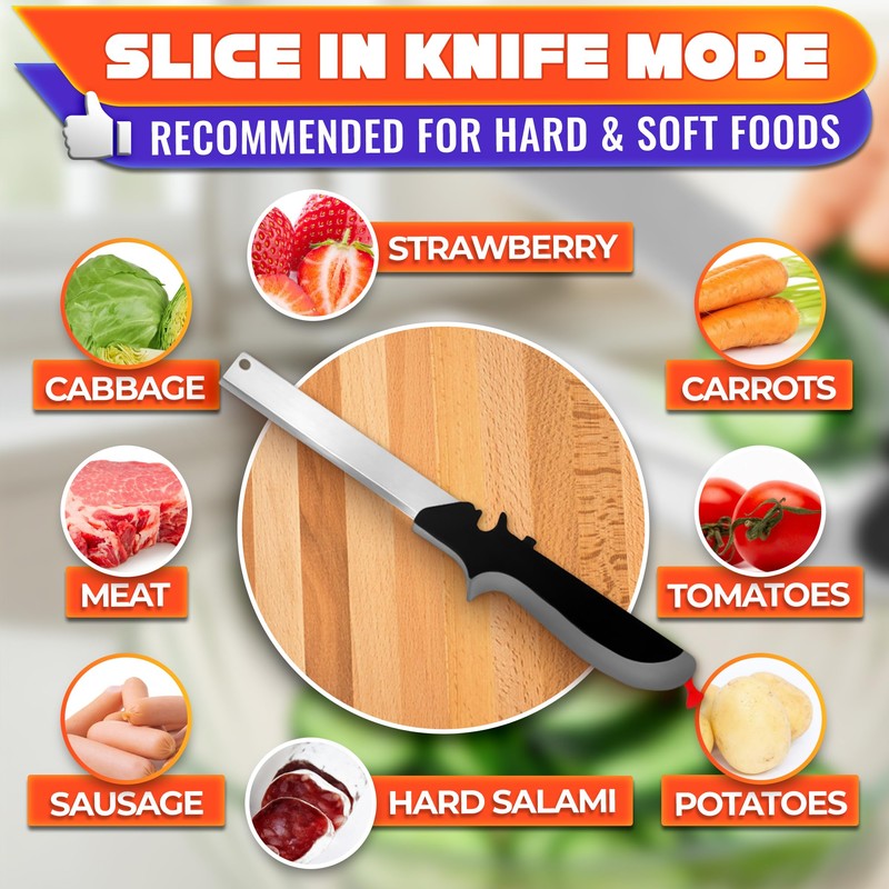 2 in 1 Kitchen Scissors for Food – Stainless Steel
