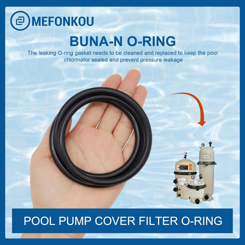 MEFONKOU U9-228A Pump Seal Plate Clamp O-Ring for Sta Rite