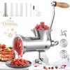 Huanyu Meat Grinder Manual Stainless Steel - Heavy Duty, Sausage