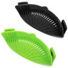 2 Pcs Clip on Strainer, Pot Strainer for Pasta Meat