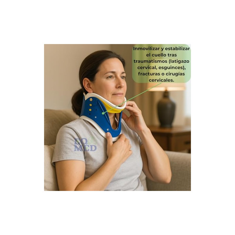 Collarin Ajustable De Extraccion Cervical Adulto