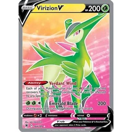 Virizion V - 164/189 - Arte completo ultra raro - Espada y escudo - Resplandor astral