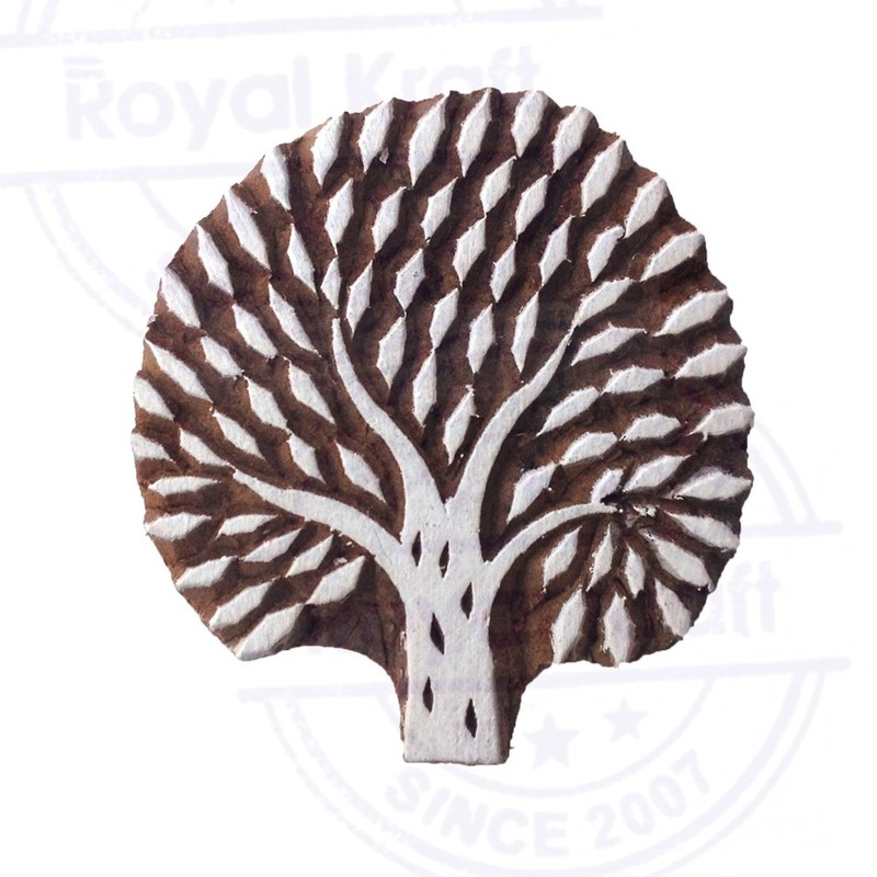 Royal Kraft Wooden Stamps DIY Fabric, Textile, Clay, Pottery, Paper,