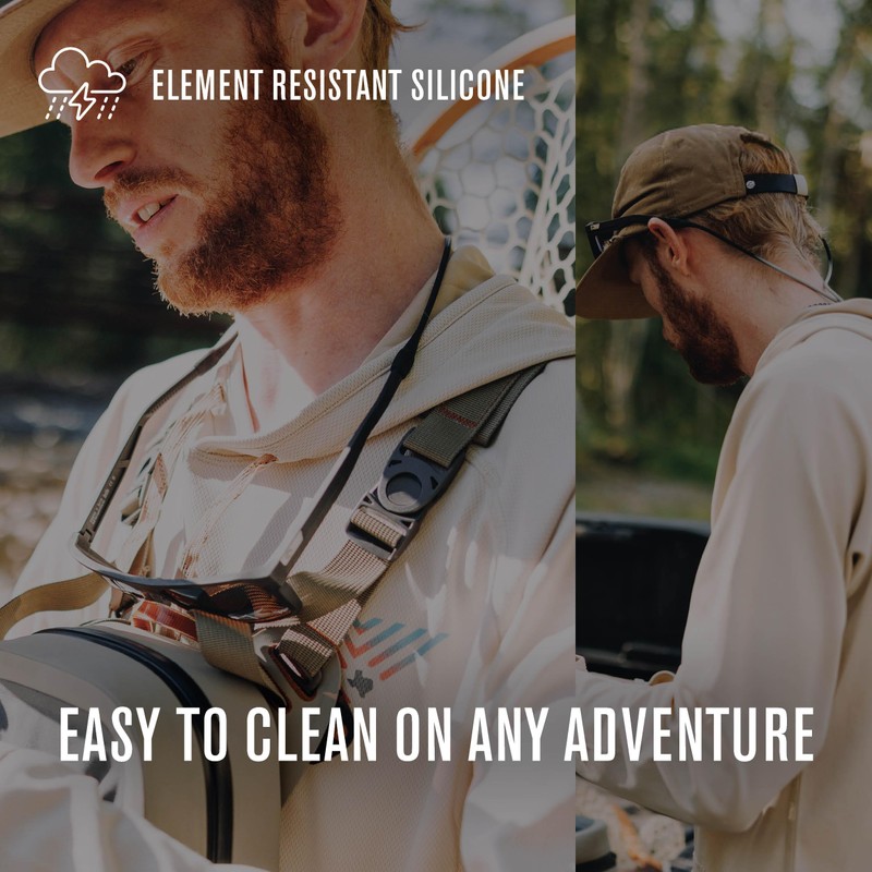 Chums Slim Retainer - Adjustable Eyewear Keeper - Thin Silicone