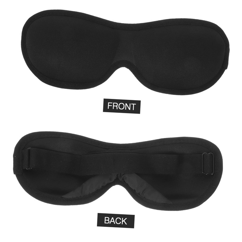 FRCOLOR 3pcs Silk Sleep Mask for Women Travel Eye Mask
