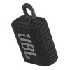 Bocina JBL Go 3 JBLGO3 portátil con bluetooth waterproof negra