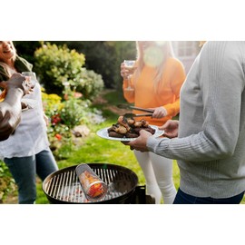 Rolling Grill Basket 2 Pcs, Grilling Baskets for Outdoor Grilling, Stainless Steel BBQ Grill Accessories Round Barbecue Mesh for Camping Picnic Cookware