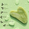 Jade Roller and Gua Sha Facial Tool Set for Redness