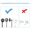 uxcell 70pcs Replacement Earphone Cushion, Soft Sponge Earpads with 1.8mm