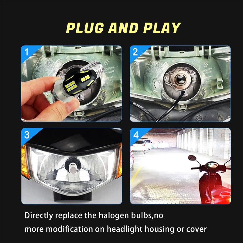 SHENKENUO Super LED light bulb for 1987-1993 SUZUKI LT230E QUADRUNNER