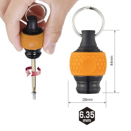 Vessel QB-22Y Ball Grip Quick Catcher (Yellow) Bit Holder