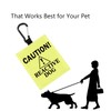 Dog Reactive Alert Hanging Patch Caution Stop Dog Alert Hanging