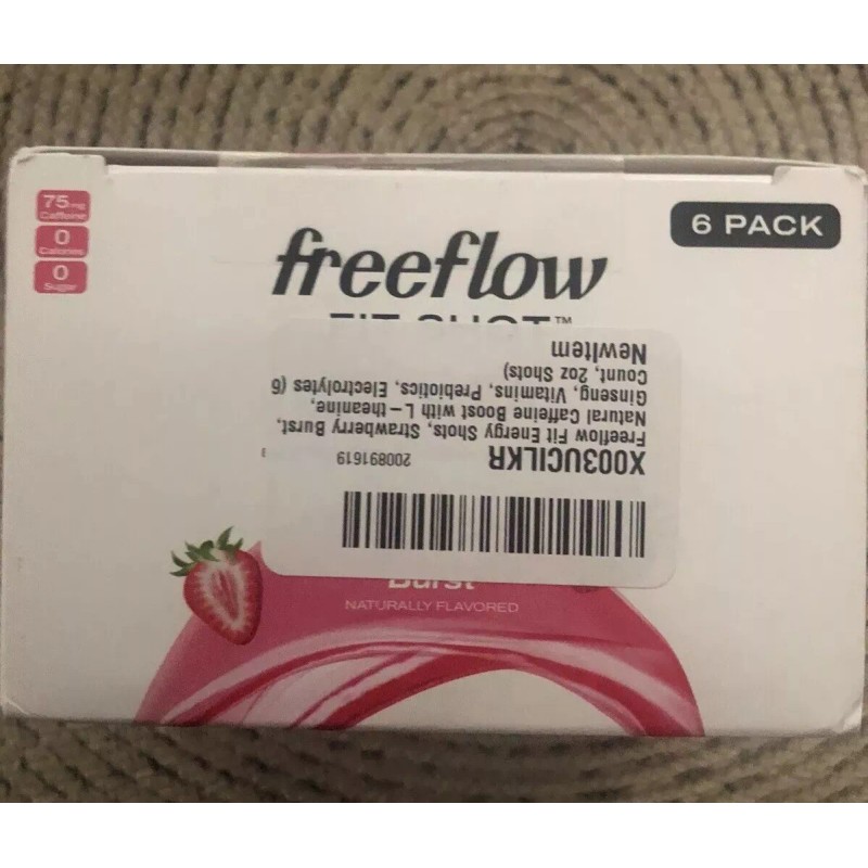 Freeflow/Fit Energy Shots/Strawber