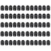 Aandxmok 60 Pack NPT 1/2" Thread 6-12mm,Black Nylon Waterproof Cable