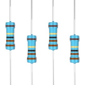 SCOOYUCK 100 pieces 33 Ω ohm resistor 1/2 W (0.5 W) 1% tolerance metal film resistors