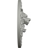 Ekena Millwork ROS08X08LI Lion Rosette, 7 3/4"OD x 2"P, Primed