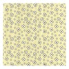 Funnytree Sweet Flower Shower Curtain, Yellow Bathroom Decor, Waterproof Fabric