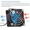 GDSTIME EC Cooling Fan 60mm x 60mm x 25mm AC