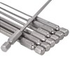 Rocaris 7 Pack Flat Head Slotted Tip Screwdriver Bit Set
