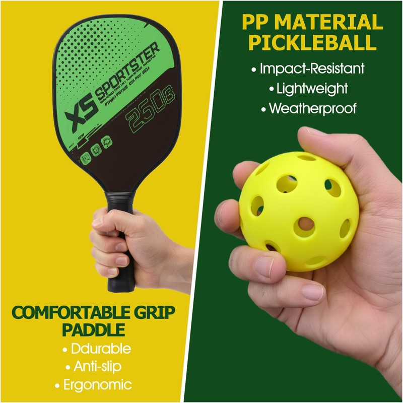 asdmm Pickleball Trainer Rebounder for Solo & Group Practice, Improve