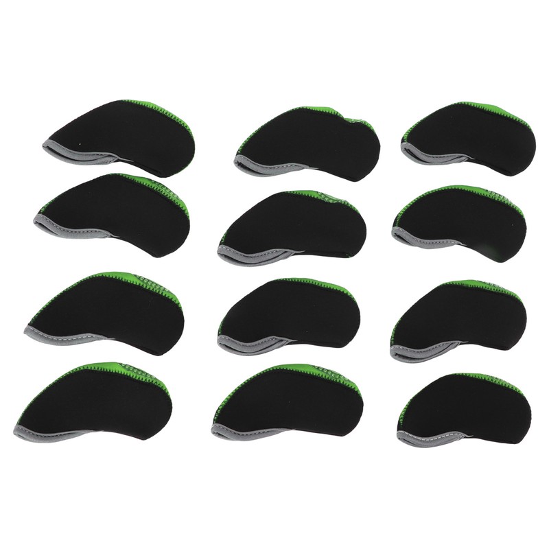12 PCS Golf Club Head Covers Golf Iron Pole Number