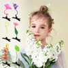SUBANG 82 Pieces Bean Sprout Hair Clips for Girls Mixed