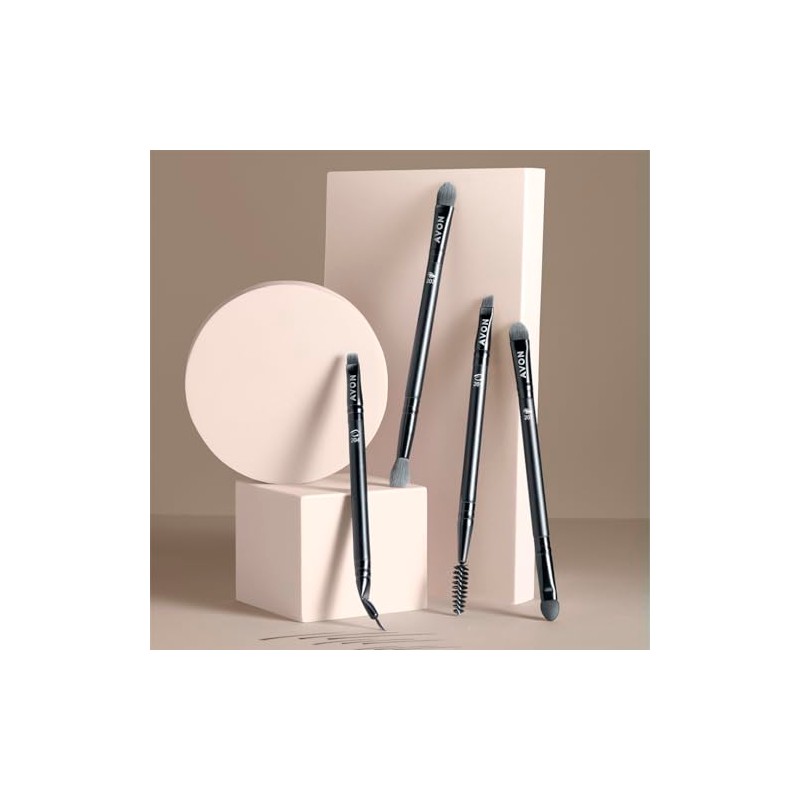 Avon Angled Precision Lip & Eye Brush, with Lip Brush