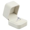 Vxiwscy Velvet Jewellery Ring Box Storage Box Gift Box for