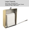 VANNSOO Paper Towel Dispenser, Commercial Stainless Steel Tri-fold/Multi-fold/C-Fold Paper Towel