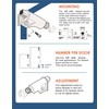5 Pack Rok Hardware Soft Close Damper for Cabinet Doors/Compact/SoftClose