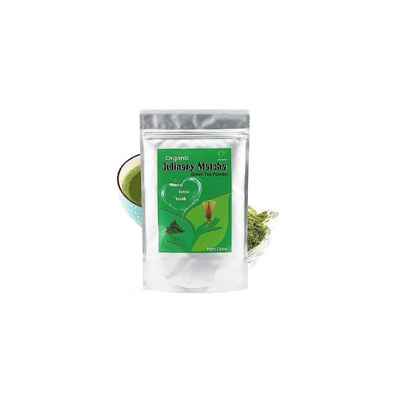 Lingtoolator ic Matcha Green Tea Powder - Culinary Grade -