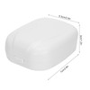LIZEALUCKY Behind‑The‑Ear Hearing Aid Case,Waterproof Drop Resistance Storage Box Portable