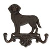 Dio Wall Hook Dog Cast Iron 16 x 16.5 cm