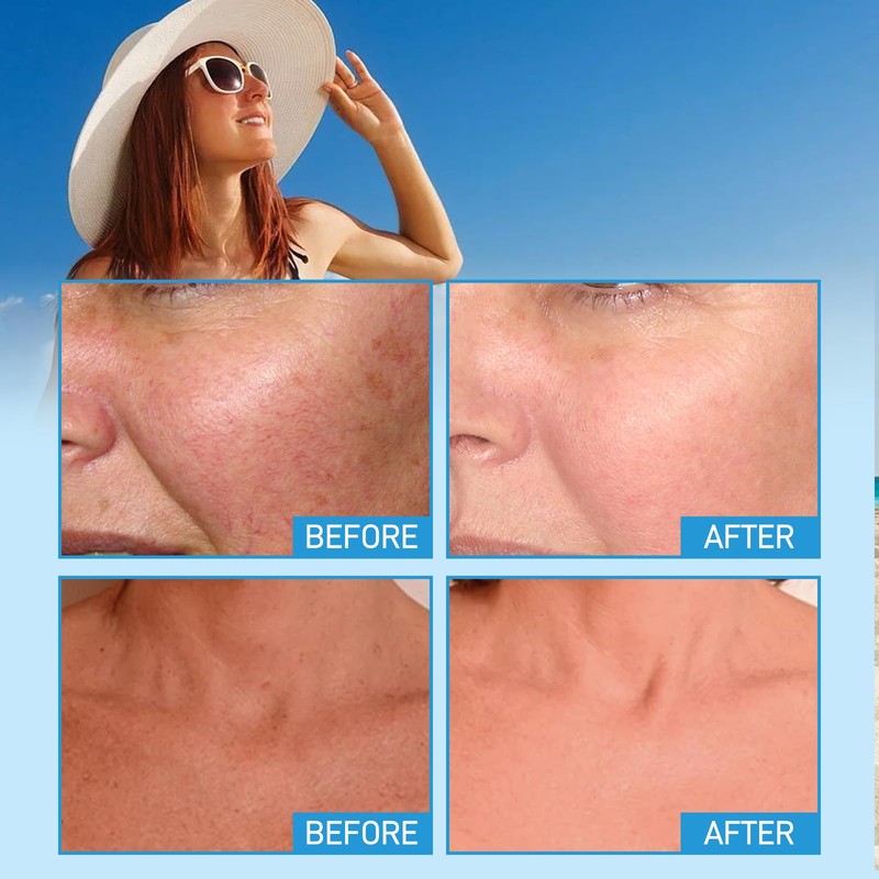 YFKEJI Tinted Sunscreen For Face,Against UVA and UVB Rays, No