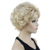 Lydell 8" Short Curly Women Wigs Soft Shaggy Layered Classic