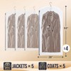 TAILI Hanging Vacuum Sealer Storage Space Saver Bags for Clothes,