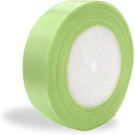 Ribbon 1 inch Kelly Green Ribbons for Crafts Gift Ribbon Satin Solid Ribbon Roll 1 in x 25 Yards