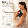 Electric Rolling Percussion Massager with Hands-Free Dock