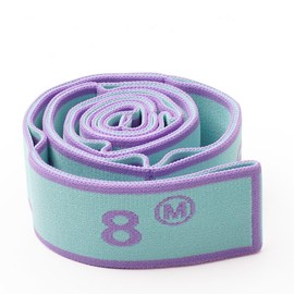 Resistance Bands Stretch Strap Yoga Exercise Trainer Bands latin Band Loops Fitness Elastic Dance Training Bands Exercise Bands (blue)