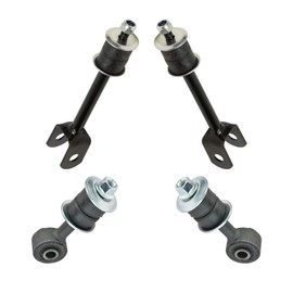 TRQ Front & Rear Sway Bar Stabilizer Link Set Compatible with 1998-2007 Lexus LX470 1999-2007 Toyota Land Cruiser