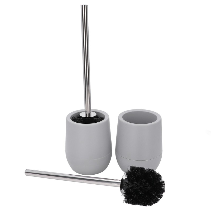 2sets Toilet Bowl Cleaner Brush Lockable Thread Convenient Practical Efficient