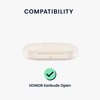 kwmobile Hülle kompatibel mit Honor Earbuds Open Kopfhörer - Silikon