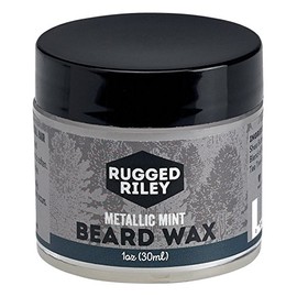 Rugged Riley All Natural Men's Metallic Mint Beard Wax