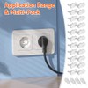 SAFELON 22 + 4 Pack Italian and European Socket Covers,