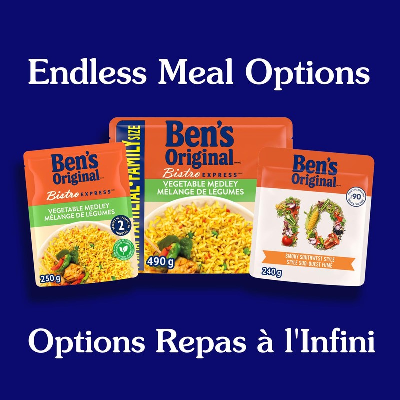 BEN'S ORIGINAL BISTRO EXPRESS Vegetable Medley Long Grain Rice Side