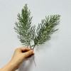 Artificial Pine Branches,Mini Leaves Decor Christmas Faux Greenery Stems,Small Artificial