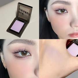 Matte Purple Eyeshadow Palette - Highly Pigmented Long-Lasting Makeup Look Is Suitable for Women, Ultra-Blendable, Slate Gray Purple Eye Shadow - Metallic Pigmented Color