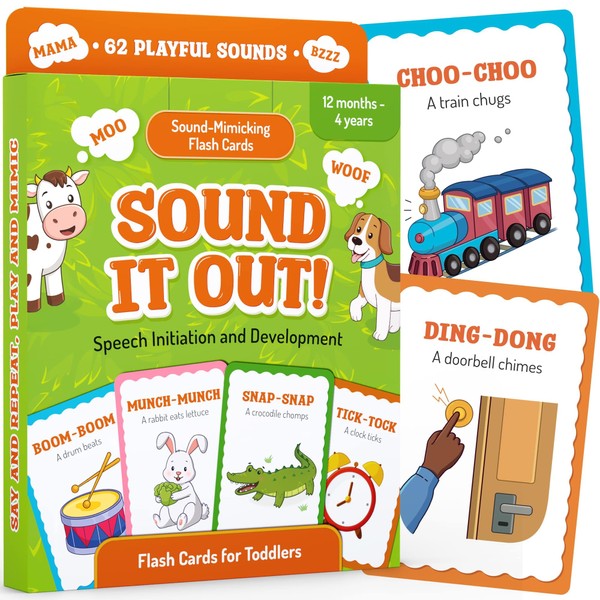 WELL BALANCED Speech Therapy Toys & Materials for Toddlers 1-3